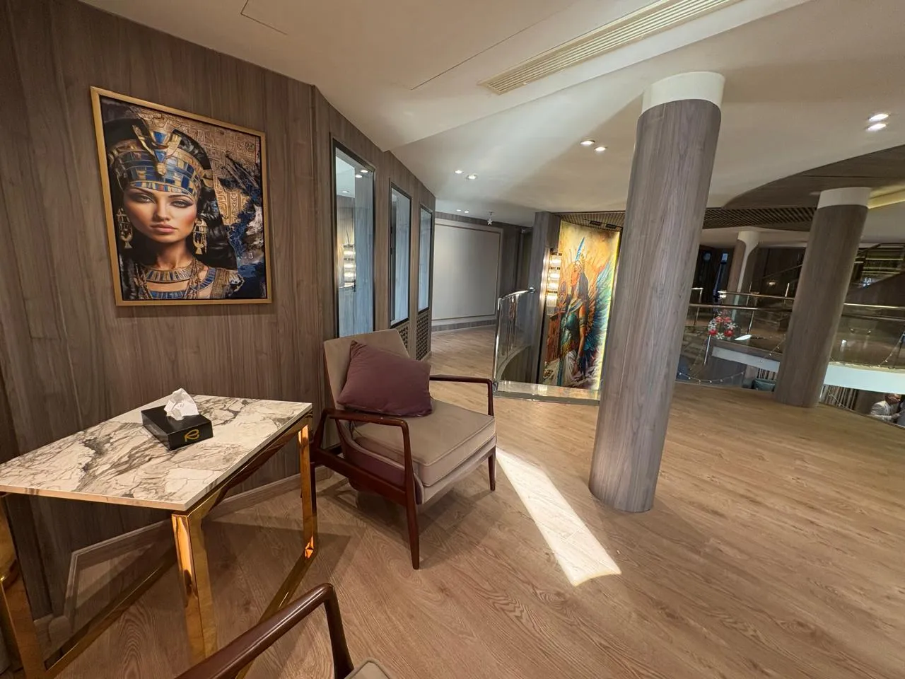 Lobby of the Royal Liberty Nile cruise